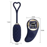 Trứng rung silicon mềm điều khiển từ xa có 10 tần số