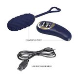 Trứng rung silicon mềm điều khiển từ xa có 10 tần số