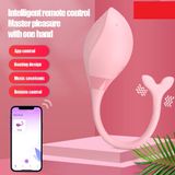 Trứng rung silicon hình đuôi cá có 9 chế độ dài 15.5cm