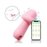 Trứng rung mini ngụy trang cây nấm hồng có 10 tần số