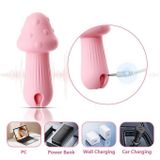 Trứng rung mini ngụy trang cây nấm hồng có 10 tần số