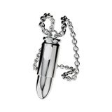 Trứng rung mini cực mạnh ngụy trang hình viên đạn mạ inox