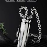 Trứng rung mini cực mạnh ngụy trang hình viên đạn mạ inox