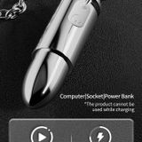 Trứng rung mini cực mạnh ngụy trang hình viên đạn mạ inox