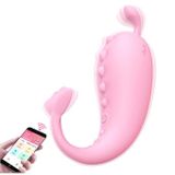Trứng rung con cá heo điều khiển qua APP sạc USB