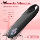 Trứng rung silicon nhỏ gọn có 12 tần số dài 117mm