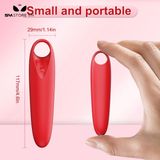 Trứng rung silicon nhỏ gọn có 12 tần số dài 117mm