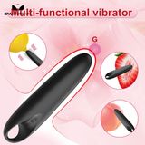 Trứng rung silicon nhỏ gọn có 12 tần số dài 117mm