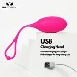 Trứng rung silicon cực mạnh có gai không dây có điều khiển