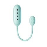 Trứng rung silicon 2 đầu điều khiển từ xa màu xanh dài 230mm