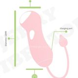 Trứng rung điểm G ngụy trang con chuột có 10 tần số