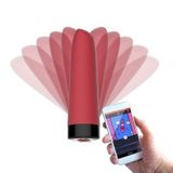 Trứng rung mini silicon hình thỏi son tích hợp 7 chế độ