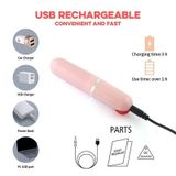 Trứng rung ngụy trang thỏi son môi dùng sạc dài 12cm