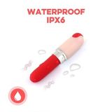 Trứng rung ngụy trang thỏi son môi dùng sạc dài 12cm