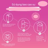 Bao Cao Su Siêu Mỏng Jex Glamourous Butterfly Hot Nóng Ấm 6 cái