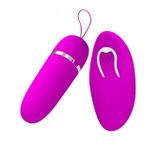 Trứng rung điều khiển từ xa không dây nhỏ gọn màu tím