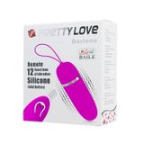 Trứng rung điều khiển từ xa không dây nhỏ gọn màu tím