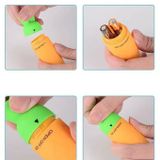 Trứng rung thiết kế củ cà rốt dùng để massage dài 12cm