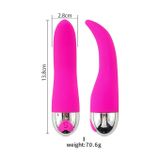 Máy rung hình lưỡi liếm hồng có 12 tần số dài 13.8cm