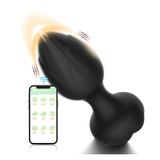 Máy rung hậu môn đế hình hoa hồng dài 9.9cm sạc điện