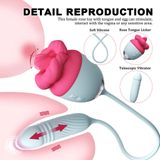 Máy bú nữ có lưỡi rung 10 tần số silicon dài 44.5cm