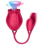 Trứng rung hút bông hoa hồng có 10 chế độ sạc điện 391775