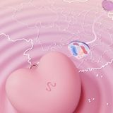 Trứng rung hình trái tim hồng 9 chế độ theo nhạc, giọng nói