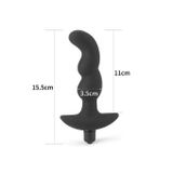 Trứng rung hậu môn silicon dài 155mm với 10 chế độ rung 391791