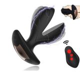 Máy rung hậu môn silicon 2 nhánh có sốc điện dài 10.7cm