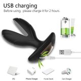 Máy rung hậu môn silicon 2 nhánh có sốc điện dài 10.7cm