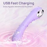 Máy rung sốc điện hình chân mèo sạc điện dài 18.9cm