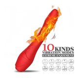 Gậy rung bông hoa 10 chế độ kèm sưởi ấm dài 19cm