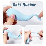 Trứng rung cá voi silicon điều khiển qua APP có 10 chế độ