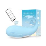 Trứng rung cá voi silicon điều khiển qua APP có 10 chế độ