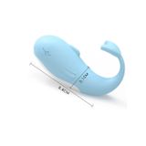 Trứng rung cá voi silicon điều khiển qua APP có 10 chế độ