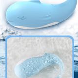 Trứng rung cá voi silicon điều khiển qua APP có 10 chế độ