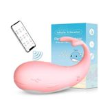 Trứng rung cá voi silicon điều khiển qua APP có 10 chế độ