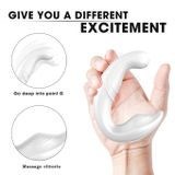 Máy rung hai đầu hình chữ C dài 13cm sạc điện chống nước