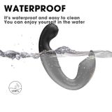 Máy rung hai đầu hình chữ C dài 13cm sạc điện chống nước