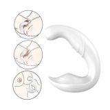 Máy rung hai đầu hình chữ C dài 13cm sạc điện chống nước