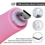 Chày rung tình yêu có 10 chế độ dài 16.3cm sạc điện