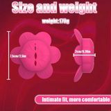 Máy rung núm vú có 6 cánh hoa 10 tần số điều khiển xa