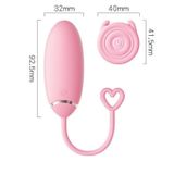 Trứng rung điều khiển từ xa sạc điện chống nước