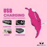 Máy rung âm vật mini có 10 chế độ dùng sạc điện 391871