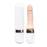 Dương vật giả silicon tỏa nhiệt đến 42 độ có rung dài 25cm