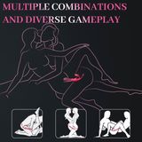 Dương vật giả 2 đầu thụt kích thích 3 điểm dài 25.2cm