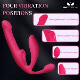 Dương vật giả 2 đầu thụt kích thích 3 điểm dài 25.2cm