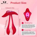 Trứng rung 2 nhánh có 9 chế độ điều khiển qua APP dài 14cm 391898