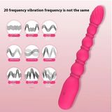  Máy rung hậu môn chuỗi hạt có 20 tần số dài 21cm