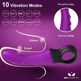 Máy rung âm vật có 10 tần số dài 18.5cm chống nước